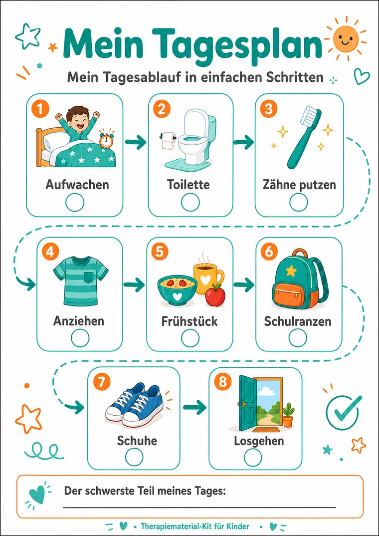 Mein Tagesplan