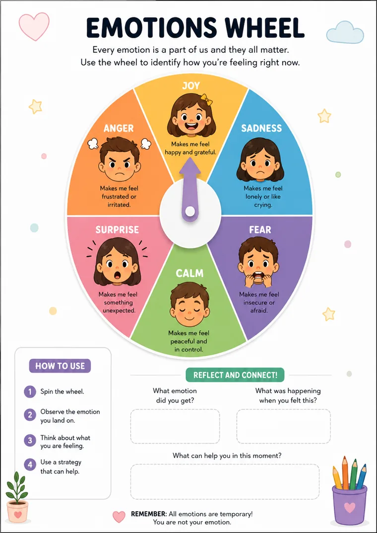Emotions Wheel