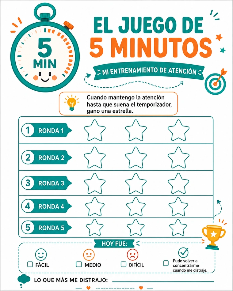 Juego de 5 Minutos