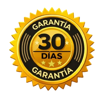 Sello de garantía de devolución de 30 días