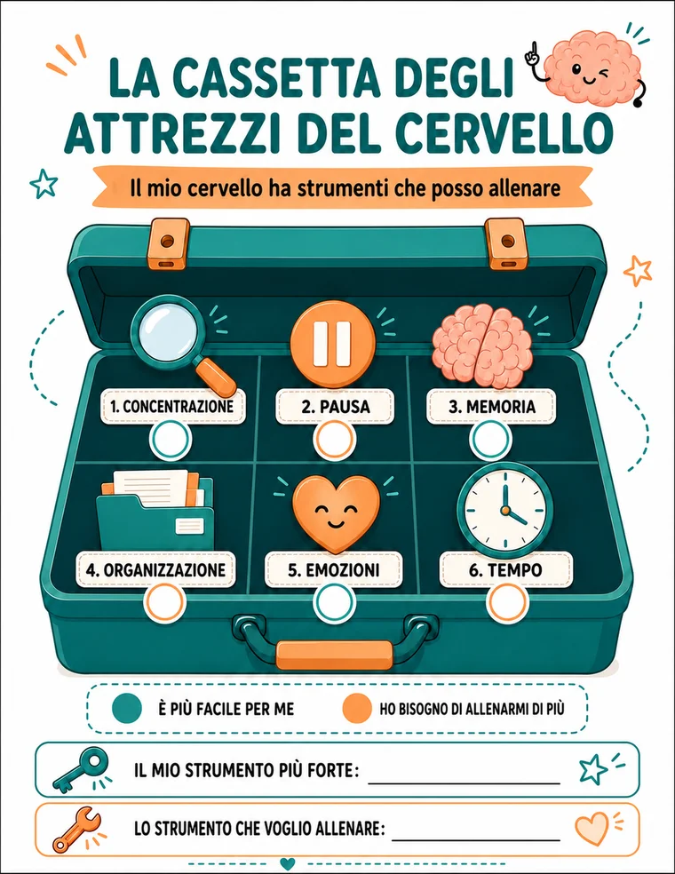 Cassetta degli attrezzi del cervello